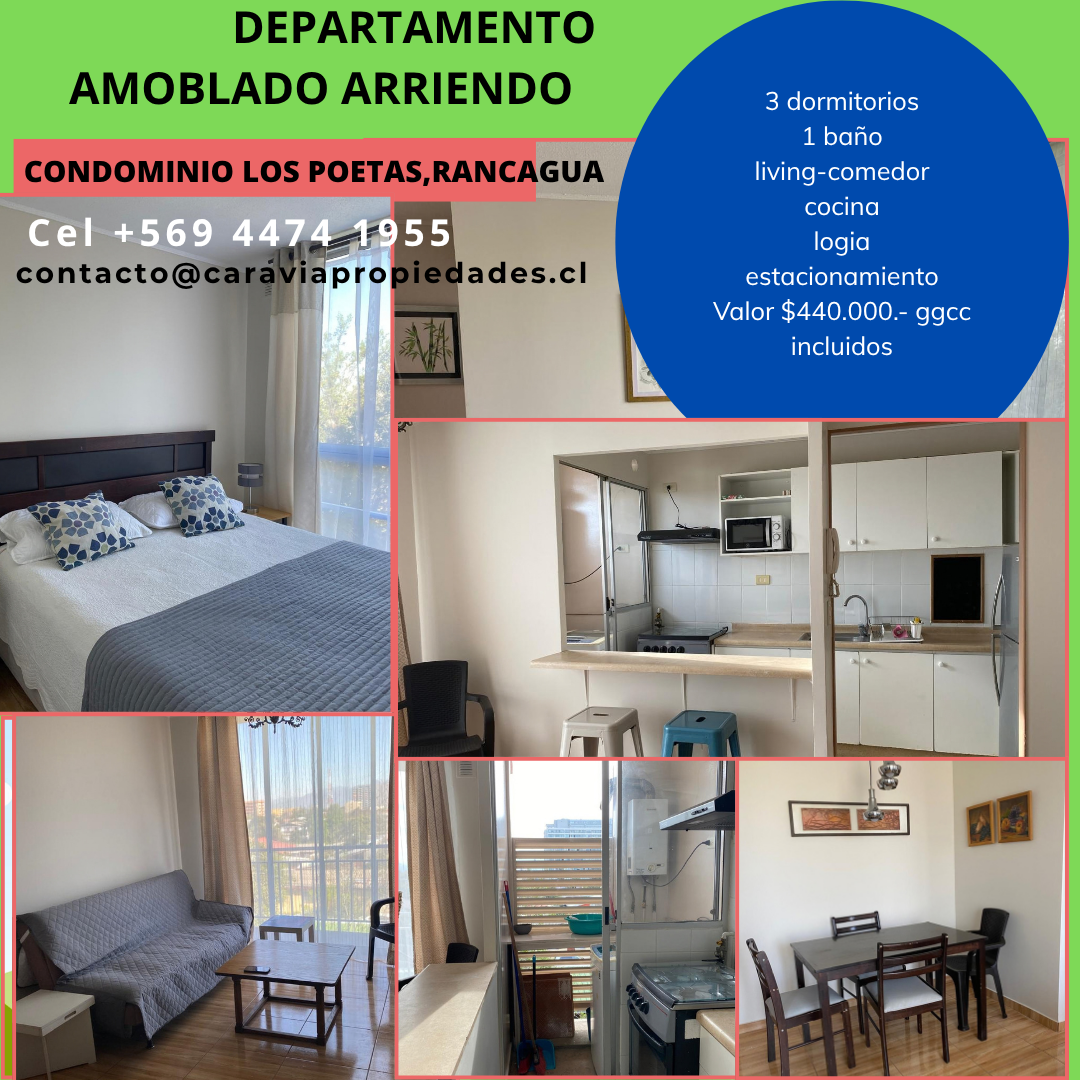 DEPARTAMENTO AMOBLADO 